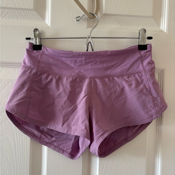 Speed Up Low-Rise Lined Short 2.5" Purple - Picture 1 of 3